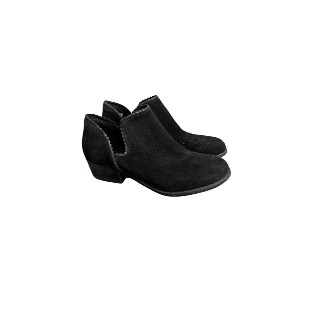 Skechers Texas Ankle Boots Black Water Repellent Women's 9